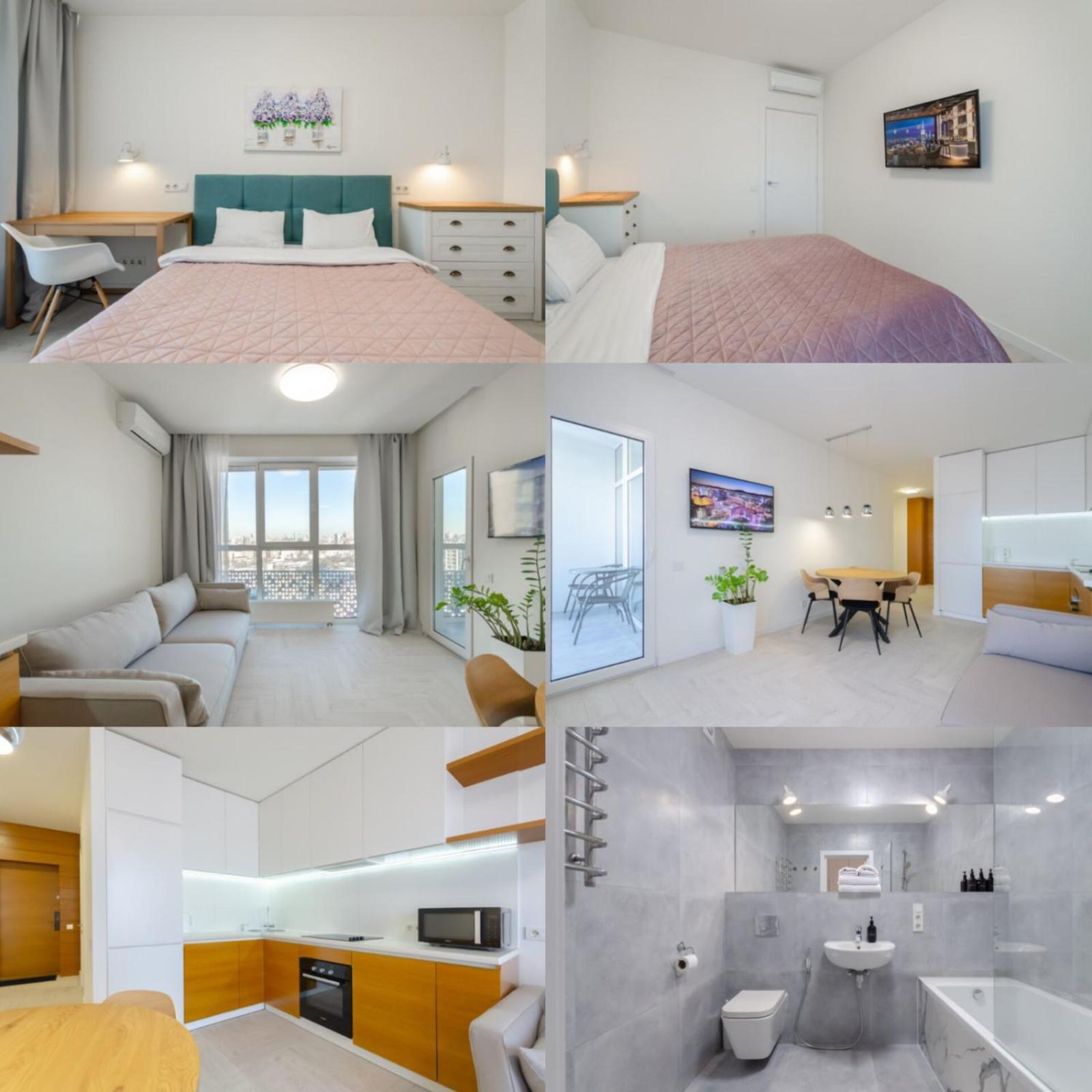 Petrovdom 234-241-86-96 In City View Apartments At Rc Kvartet,Near Central Railway Station Kiev Exteriör bild